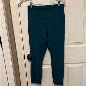 Lululemon Women’s Teal High-Waisted Leggings